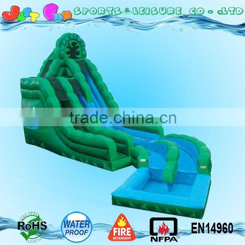 new-designed dual porpuse wet and dry inflatable slide for adults and kids for sale