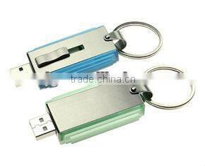OEM Plastic USB Stick with Logo Printing&Keychain