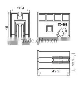 Nylon Pulley For Sliding Window,Door & Window Hardware