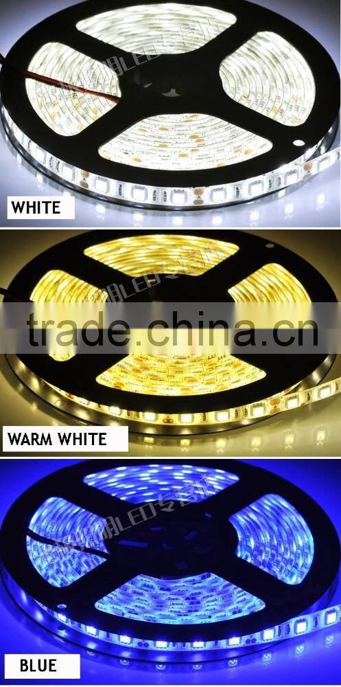 DC 12V NO-WATERPROOF SMD 5050 LED FCLEXIBLE STRIP TAPE 60LED/METER 14.4W/METER 720LM/M LIGHT DOUBLE SIDED TAPE CE/ROHS NEW
