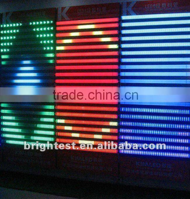 single color led digital tube green color, 3 years warranty