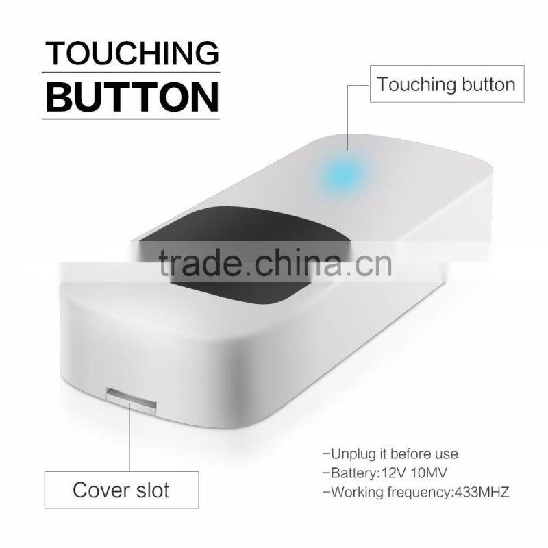 Digital Wireless Doorbell 300M Remote Control Door Bell Chimes for 110V - 220V US/UK/AU/EU Plug Timbre Wireless Doorbell 2016