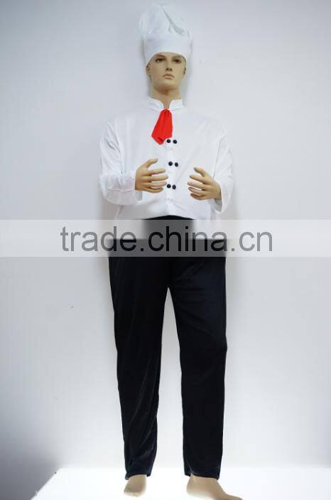 Adult Chubby chef costumes party costumes carnival dress halloween christmas dress career clothes