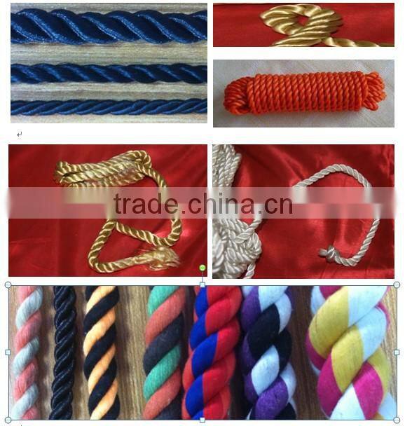2 head 3 spindle rope fringe twisted rope braider TB130-3-2