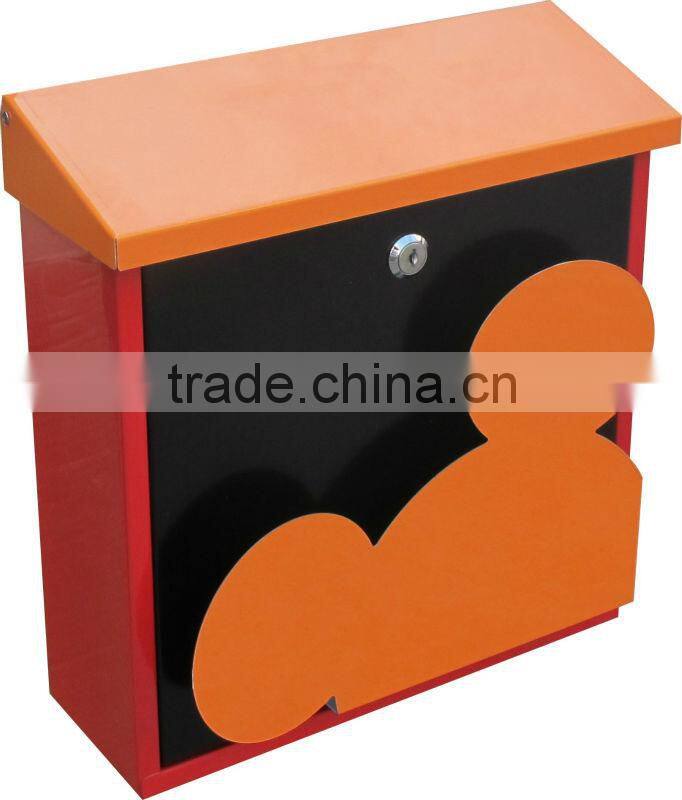 Foshan JHC-2060B Lovely Metal Mailbox /sheet metal letter boxes/antique letter box