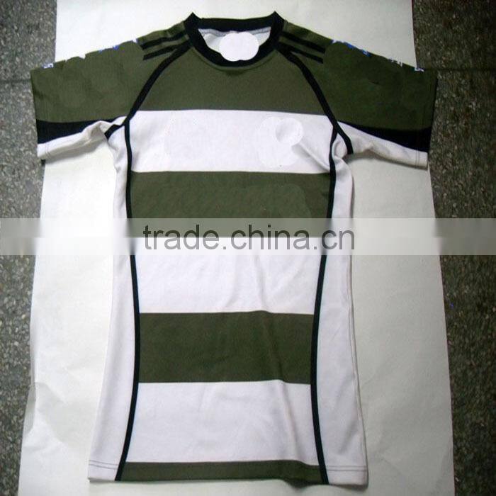 High quality sportswear custom rugby shirts