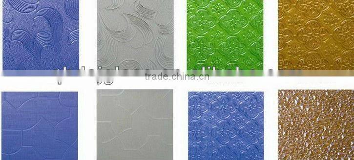 3mm flora pattern glass