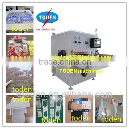PVC boxes creasing and die cutting machine