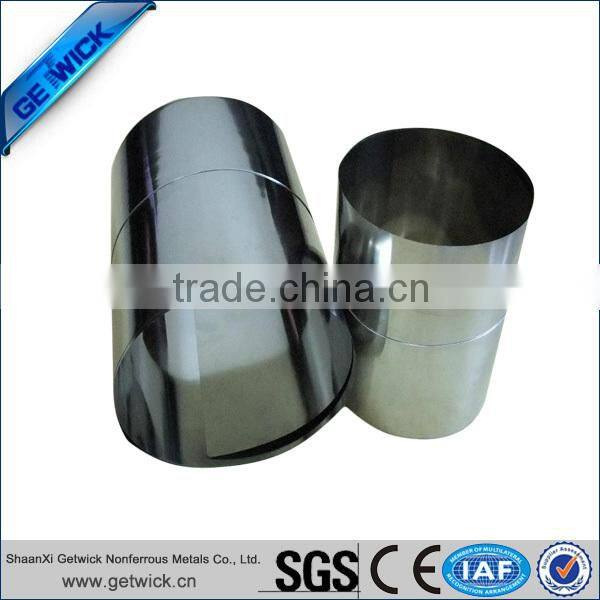 High purity 99.95% niobium foil