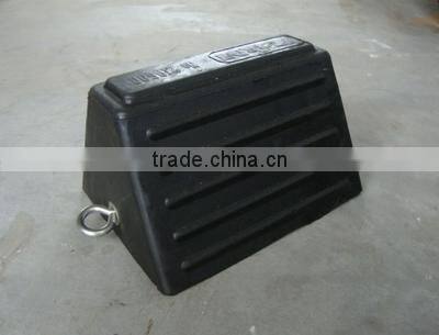 rubber wheel chock 16.5x9.2x9CM(LXWXH)