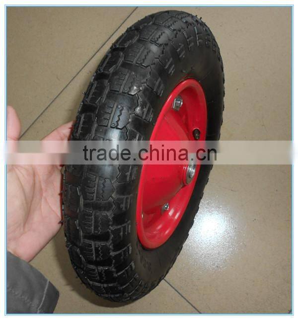 Cheap 14x3.50-8 Wheelbarrow Nylon Inflatable Rubber Tire