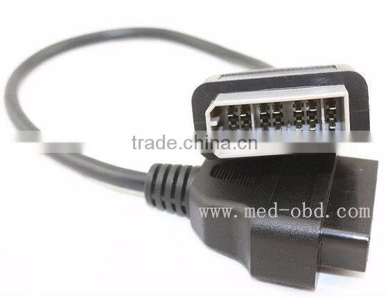OBD2 Adapter Cable 14 Pin To J1962 Female 16Pin