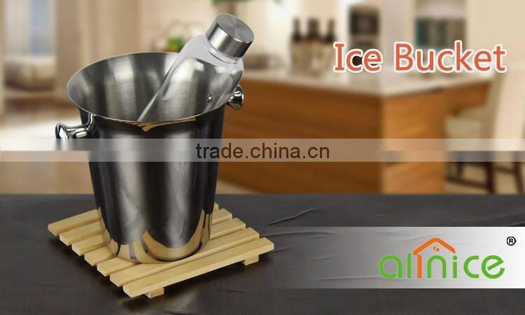 Personalized stainless steel cooler bucket/mental ice bucket/insulated ice cooler bucket