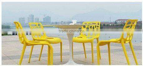 Plastic Stacking leisure modern chair/Furniture(1503)