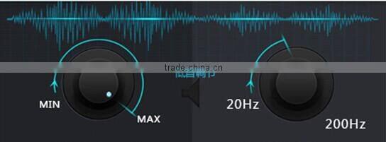 2014 newest television wireless deep bass subwoofer, with 6.5'' speaker