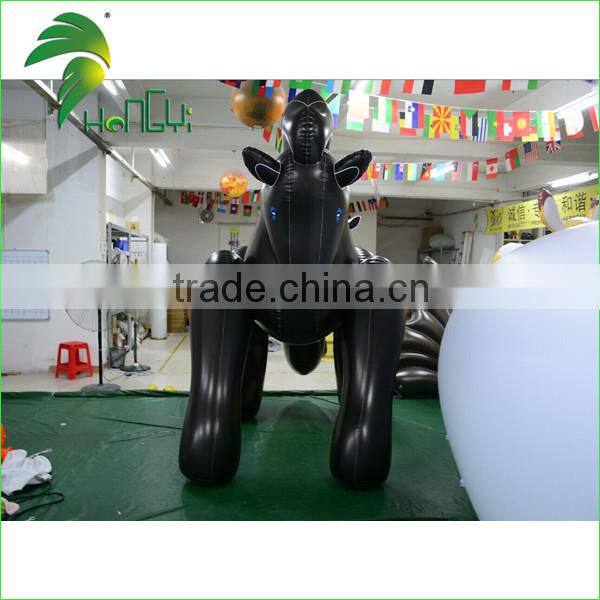 Advertising Decorate Animal Inflatable Horse For Outdoor Black Horse