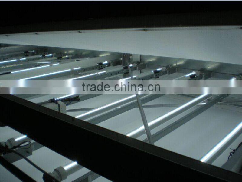 100lm/w PF>0.9 Ra80 6500k 360 degree R17D 24" 36" 48" 72" 84" 96" Double sided LED tube