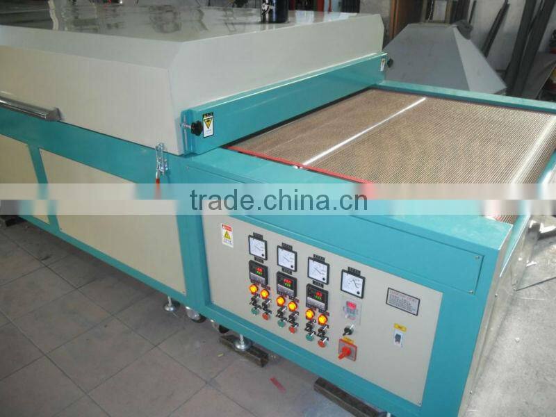 IR hot drying tunnel conveyor machine/ir oven conveyor belt SD-5000