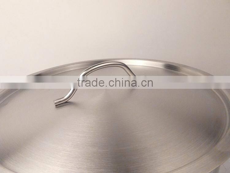 High power high efficency commercial industrial Stainless steel Kitchen steam stock pot for restaurant hotel