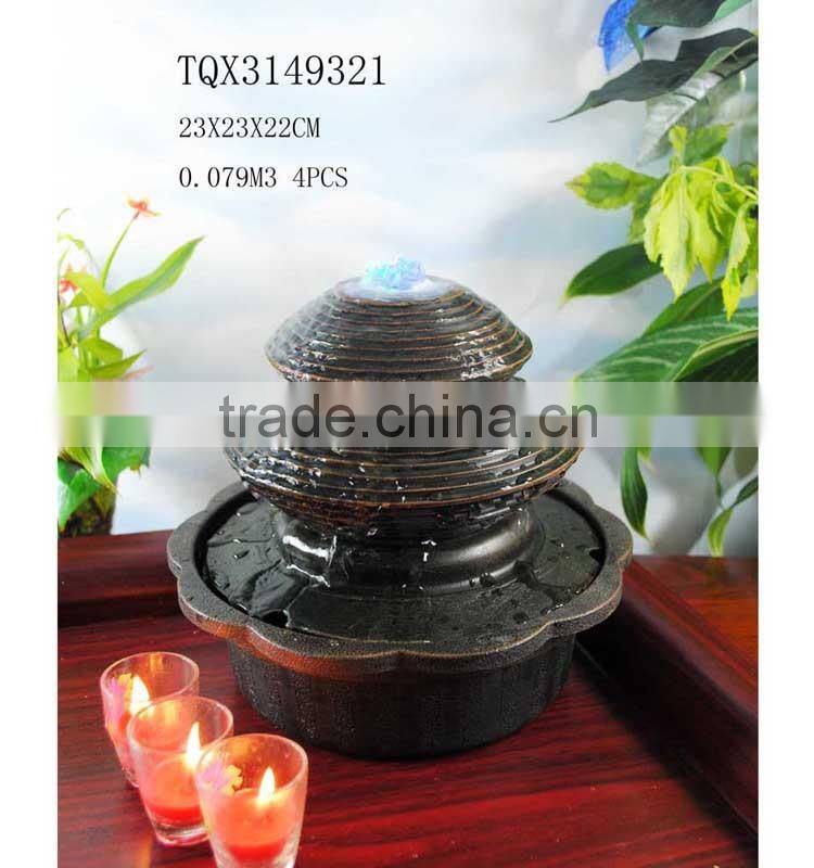 Cheap Indoor Mini Water Fountains Resin Fountains