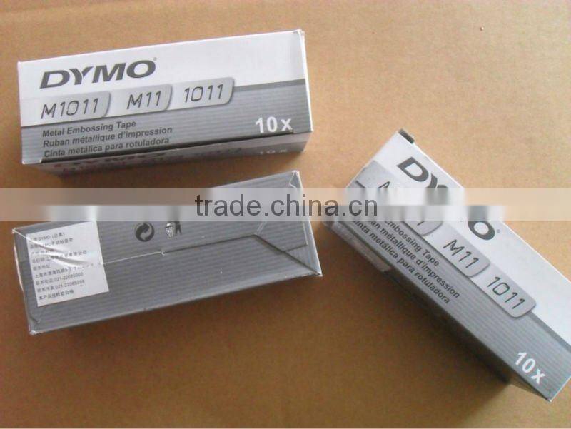 Dymo metal embossing tape