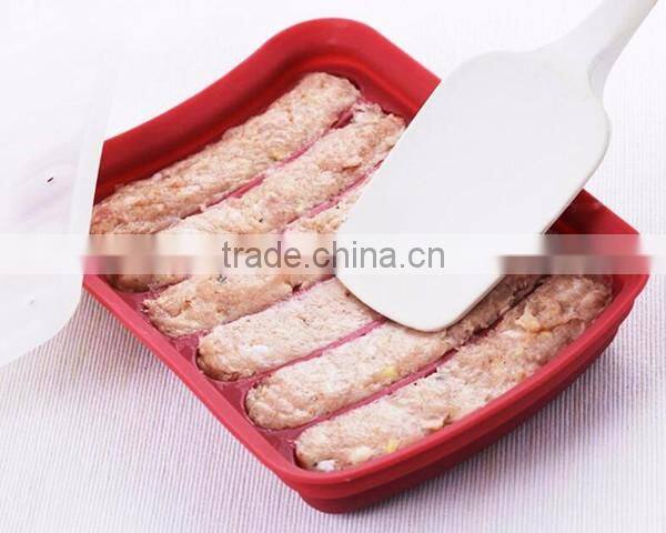 Silicone Sausage Press, Silicone Sausage Mold, Silicone Sausage Maker, Silicone Sausage Shaper
