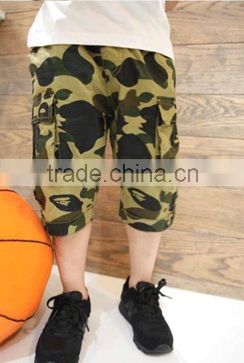 Boy's cropped cargo pants