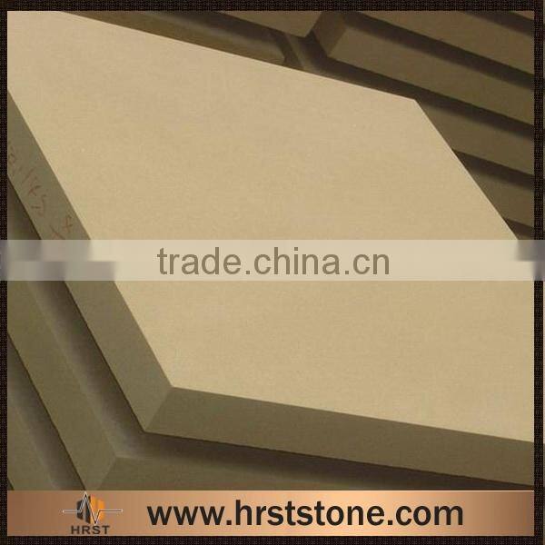 Yellow sandstone outdoor tiles for villa decoration