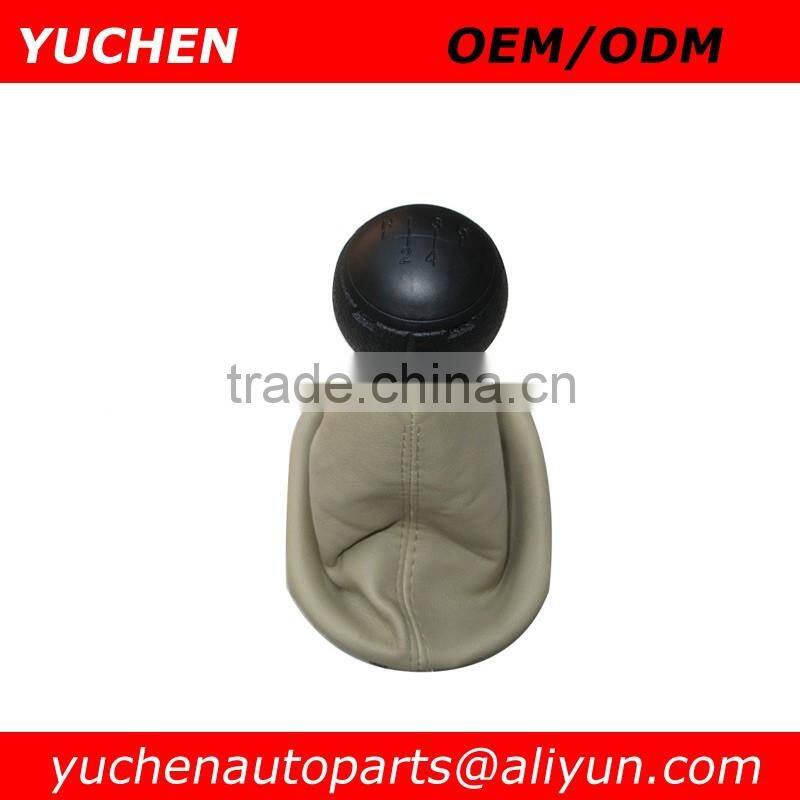 YUCHEN Car Shift Gear Knob With Gaitor For Volkswagen VW Touran Caddy 2003-2011 OEM 1T0711113N/1T0711456