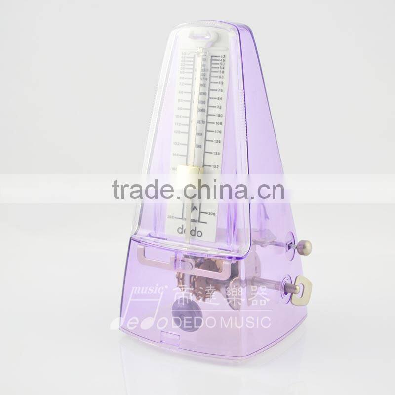 Pyramid Musical Metronome with high accuracy of transparent purple