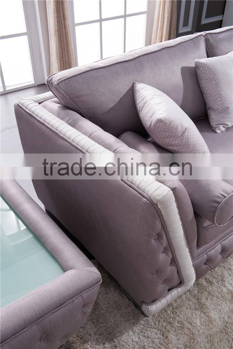 f Italian Palace Living Room Sectional Sofa Newest Design fashion comfortable fabric Sofa AL029