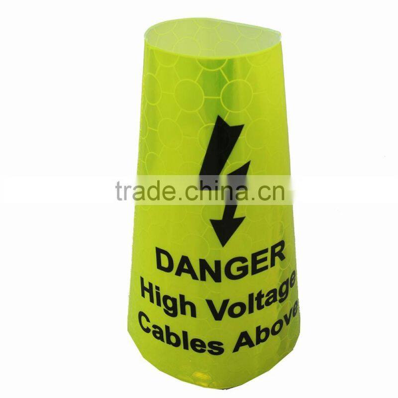 Printable Reflective Safety cone collar road warning Cone Sleeves