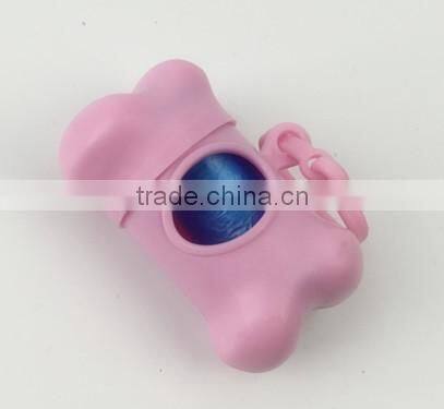 promotion plastic Eco-friendly pet waste bag dispenser with bags