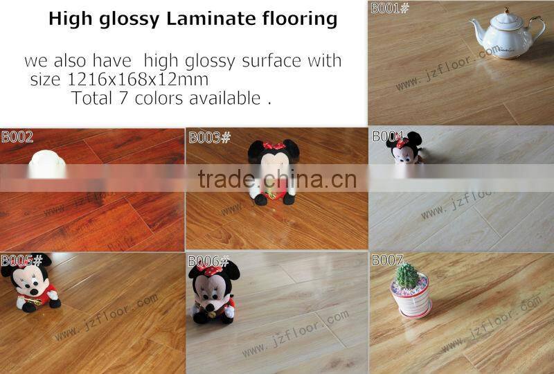 Changzhou V-groove painted Laminate flooring