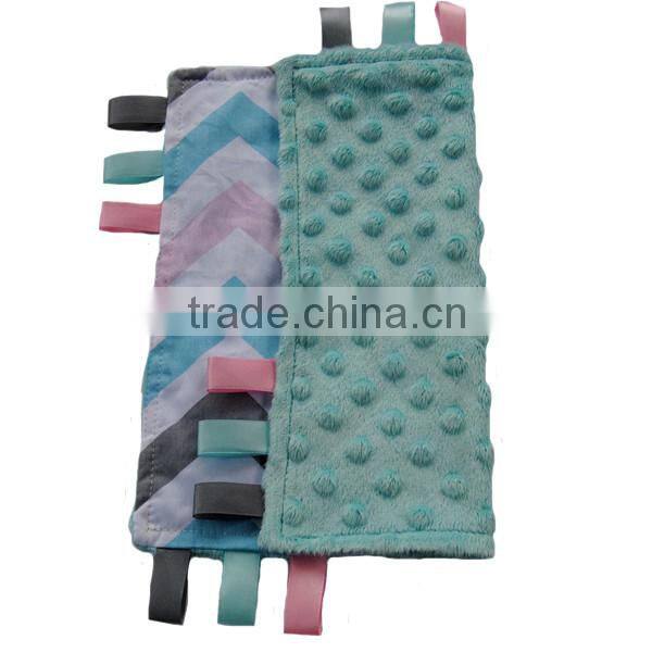 27 Colors Outdoor Used Chevron Pattern Warm Minky Cotton Car Seat Canopy