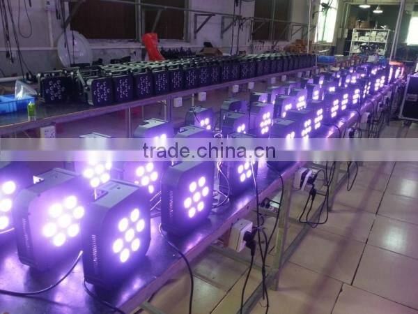 2015 wholesale 5in1 rgbwa wireless dmx led wedding light