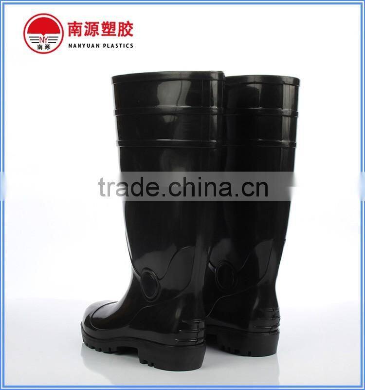 CE approved 100% waterproof PVC safety working boots