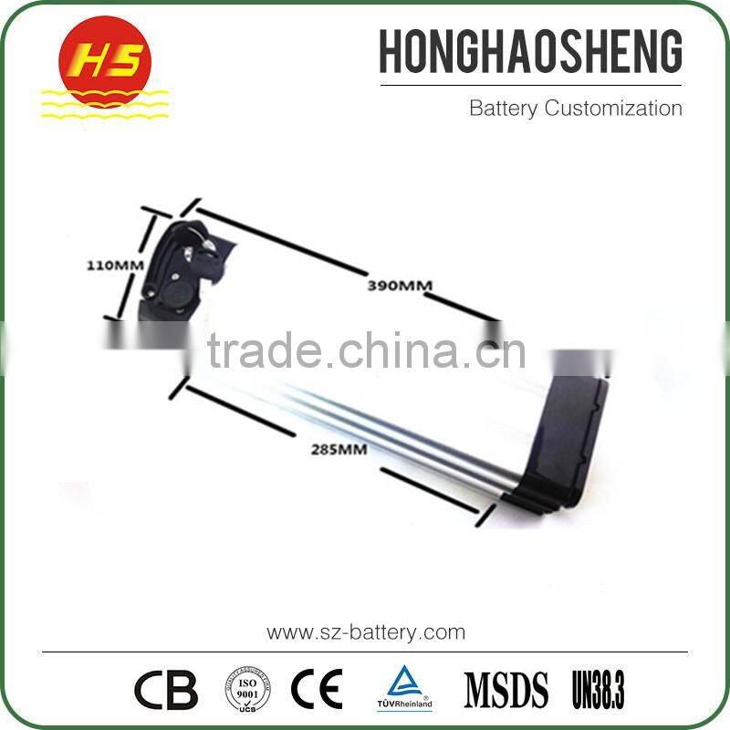 HHS Hot sales 36v 20ah lithium battery pack for e-bike