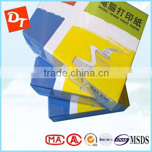 Custom Various sizes High Quality 100% Wood pulp printing paper