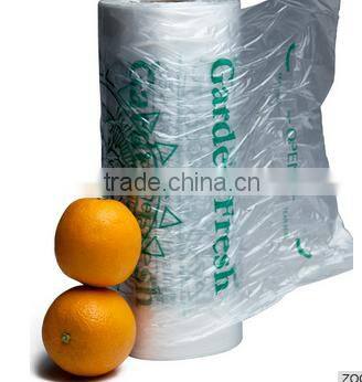 HDPE t-shirt bag for food packing