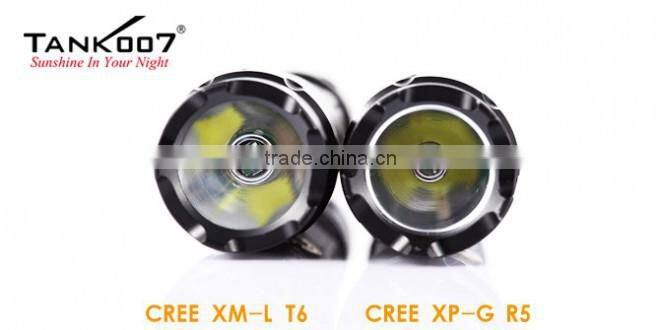 TANK007 army torch light rechargeable led torch light portable relight rechargeable book light