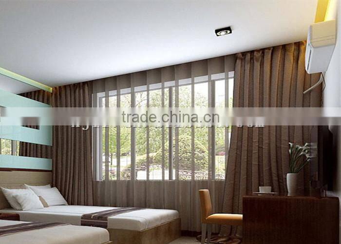 Permanent Flame Retardant Window Screen Fabric Of Good Quality In Hotel E002
