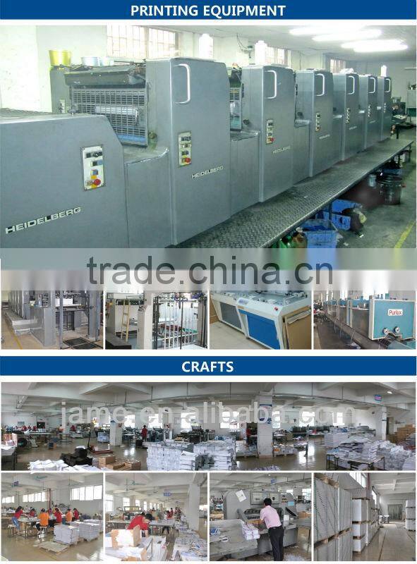 2014 fashion offset periodical business magazine printing company