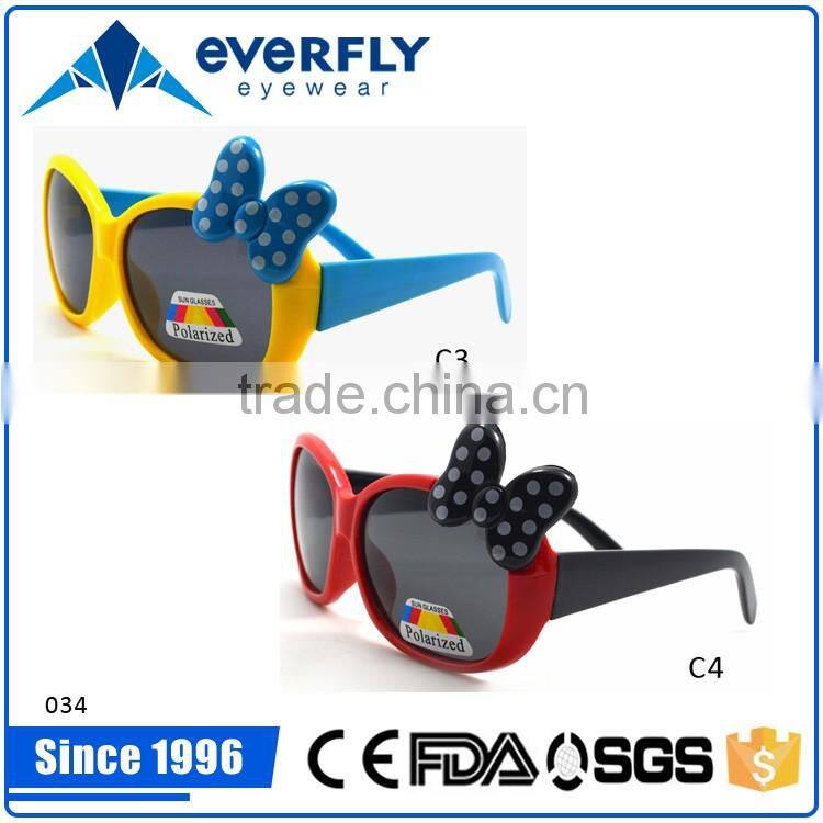 TR-90 cute child sunglasses no harm to children