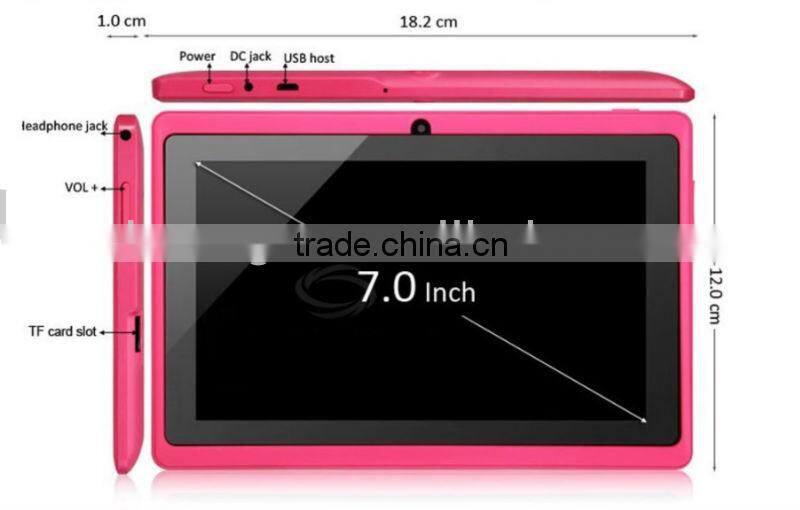 Cheapest Android Tablet A13 Q88 Tablet PC Cheap China Android Tablet