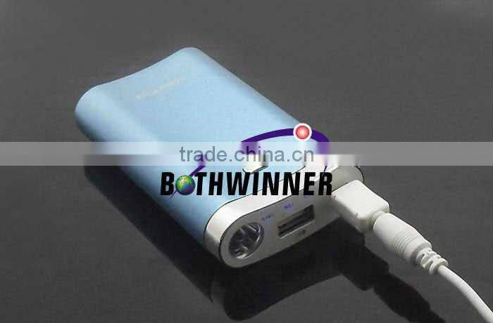 6600mah bottle metal power bank