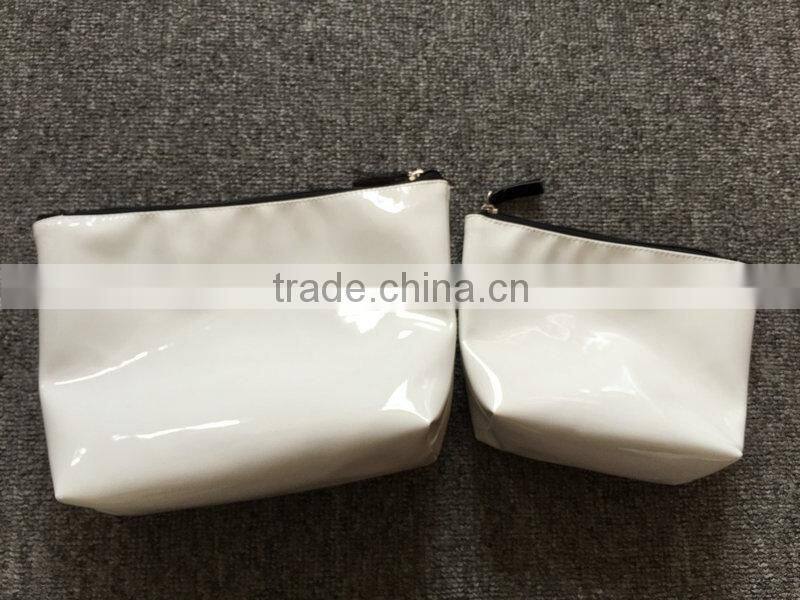 customized LOGO printed recycled oxford cloth cosmetic bag