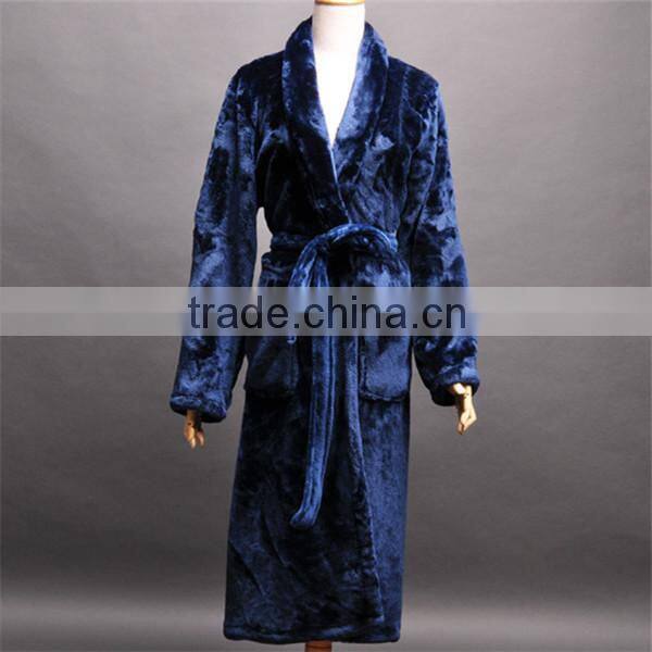 Wholesale Girls Red Flannel Fleece Bathrobe