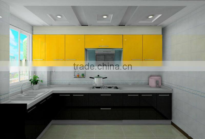 cheap price kitchen cabinet designs with glass doors