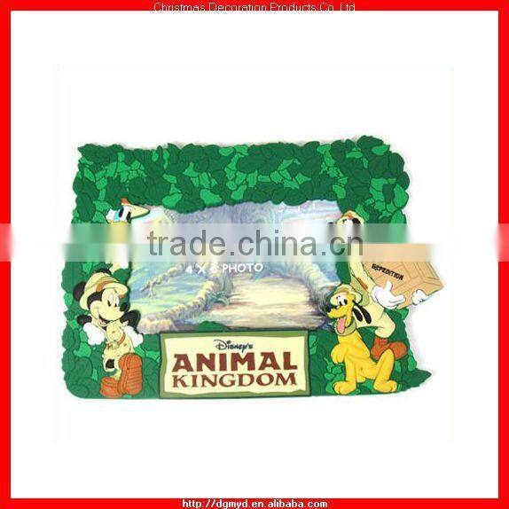 Christmas Tree Soft PVC photo frame for Christmas day 2014 (MYD-PF1417)